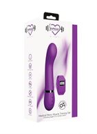 Фиолетовый вибромассажер Kegel G (20 см)
