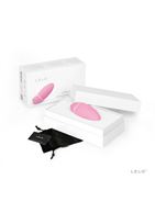 Розовый мини-вибратор с сенсорными датчиками Luna Smart Bead