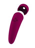 Фиолетовый вакуумный клиторальный вибромассажер Personal vibrator HIKY 