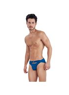Синие мужские трусы-брифы с поясом Flashing Brief