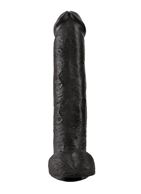 Чёрный фаллоимитатор гигант 15" Cock with Balls (40,6 см)