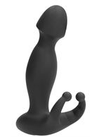 Черный массажер простаты N 65 P-Spot Vibrator (13,5 см)