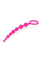 Розовая анальная цепочка Play Beads (24,8 см)