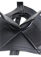 Коричневый страпон на трусиках Strap-on Harness Cock - 20,3 см.