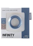 Синее эрекционное кольцо Infinity XL Cockring