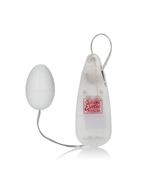 Круглое белое виброяйцо Pocket Exotics Vibrating Egg