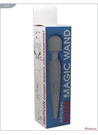 Белый вибромассажёр Mimi Magic Wand - 19,2 см.