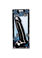 Чёрный фаллоимитатор Sex Please! Perfect Penis (18 см)