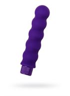 Фиолетовый фигурный вибратор (17 см)