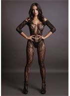 Оригинальный боди комбинезон Lace Sleeved Bodystocking