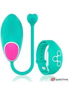Зеленое виброяйцо с пультом-часами Wearwatch Egg Wireless Watchme