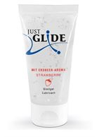 Лубрикант на водной основе Just Glide Strawberry с ароматом клубники (50 мл)