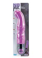 Фиолетовый вибратор PURE - G-SPOT VIBE (18,5 см)