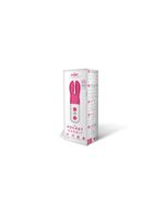 Ярко-розовый стимулятор с ушками для массажа клитора The Pocket Rabbit