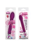 Фиолетовый вибратор Risque - 10-Function Tulips (17 см)