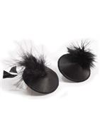 Наклейки на грудь Burlesque Pasties Feather Bijoux