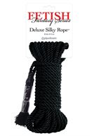 Черная веревка для фиксации Deluxe Silky Rope (9,75 м)