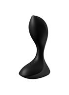 Чёрный вибромассажёр простаты Satisfyer Backdoor Lover (14 см)
