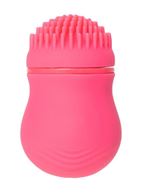 Розовый стимулятор клитора CURU-CURU BRUSH ROTER