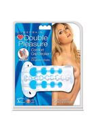 Стимулирующий мастурбатор с бусинками CyberSkin Double Pleasure Comfort Grip Stroker