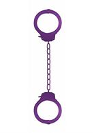 Фиолетовые оковы на ноги Pleasure Legcuffs