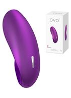 Фиолетовый стимулятор клитора OVO T1