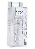 Прозрачная насадка на пенис Power Stud Sleeve