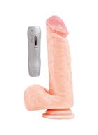 Реалистичный вибратор с пультом Real Stick #101 VIBRO (19 см)