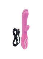 Розовый вибратор Body  Soul Bliss Pink - 21 см.