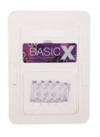 Фиолетовая насадка на пенис BASICX TPR SLEEVE