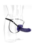 Фиолетовый страпон CLASSIX STRAP-ON (14 см)