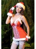 Костюм помощницы Санты Hot Sante 