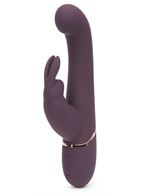 Фиолетовый вибратор Come to Bed Rechargeable Slimline G-Spot Rabbit Vibrator (22,2 см)