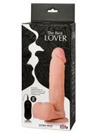 Реалистичный вибратор The Best Lover 8 на присоске - 22 см.