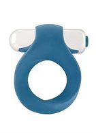 Синее виброкольцо Infinity Single Vibrating Cockring