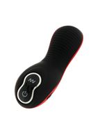Чёрный клиторальный стимулятор VIBE THERAPY CHARGER