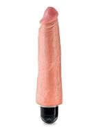 Телесный вибратор-реалистик 8" Vibrating Stiffy (24,8 см)