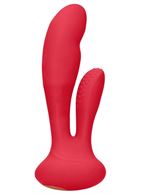 Красный вибратор G-Spot and Clitoral Vibrator Flair (17,5 см)