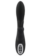 Черный тройной вибратор Triple G-Spot Vibrator (20,8 см)