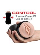 Мастурбатор-вагина Soft and Wet Pussy with Pleasure Ridges and Orbs