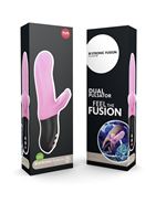 Розовый пульсатор Bi Stronic Fusion - 21,7 см.