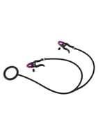 Эрекционное кольцо с зажимами на соски Cock Ring  Clamps