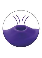 Фиолетовый стимулятор в трусики Remote Suction Panty Teaser