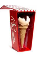 Вибратор I-Scream в виде рожка с мороженым - 14 см.