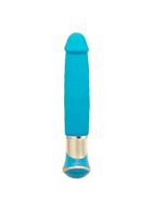 Голубой вибратор ECSTASY Deluxe Rowdy Dong (21,5 см)