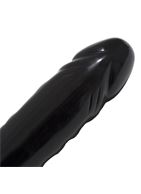 Двойной черный фаллоимитатор Black Double Dong - 45 см.