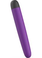 Фиолетовый классический вибратор Bgood Classic (18 см)