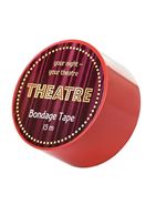 Красный бондажный скотч Theatre (15 м)