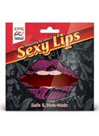 Lip Tattoo Фиолетовая змея