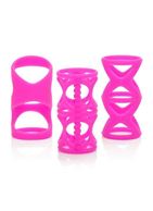Набор розовых насадок Posh Silicone Lover’s Cages